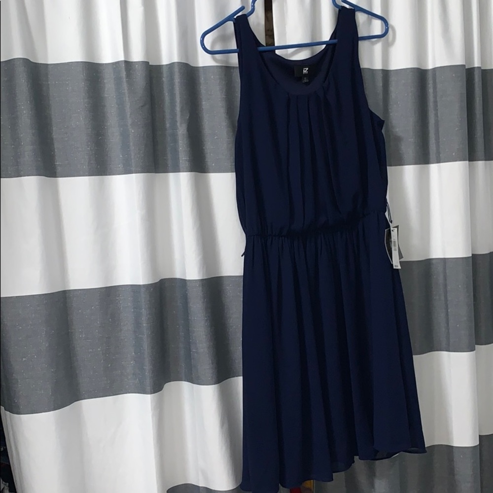 Navy blue dress